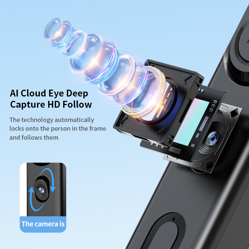 Gimbal con tracciamento AI, ba - Pop Display Shelf recensione e prezzo